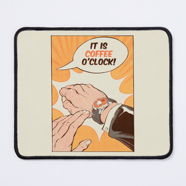 Item preview, It is coffee o'clock designed and sold by Ilustrata®.