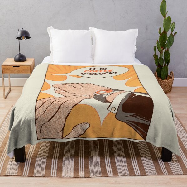 Item preview, It is coffee o'clock designed and sold by Ilustrata®.
