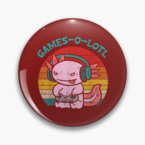 Item preview, Games-O-Lotl Axalotl Gaming Funny Video Game Gamer Boys designed and sold by RavenApparell.
