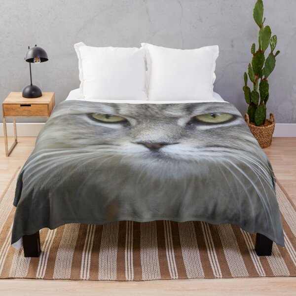 Item preview, Stunning Grey Cat Pet Photo Portrait designed and sold by taiche.
