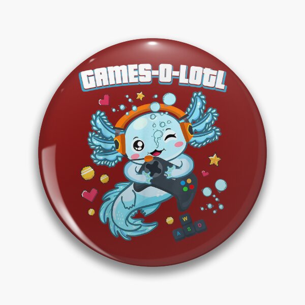 Item preview, Gamesolotl Axolotl Video Gamer Kawaii Axolotl Fish Boys  designed and sold by RavenApparell.