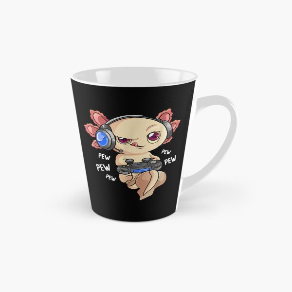 Item preview, Gamesolotl Gamer Axolotl Fish Playing Video Game designed and sold by RavenApparell.