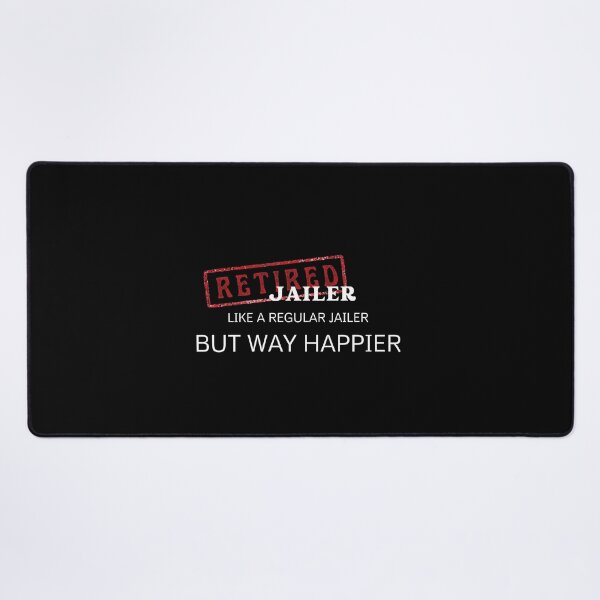 Item preview, Retired jailer, like a regular jailer but way happier designed and sold by yococo.