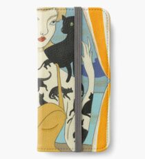 Black Cat Tattooed Lady iPhone Wallet/Case/Skin