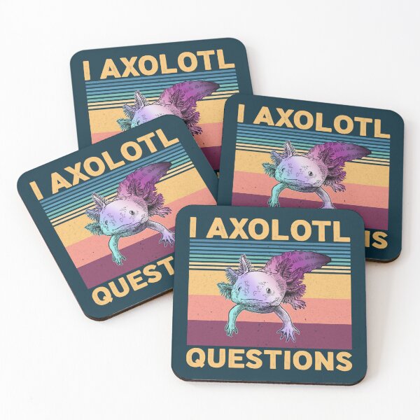 Item preview, I Axolotl Question Cute designed and sold by RavenApparell.