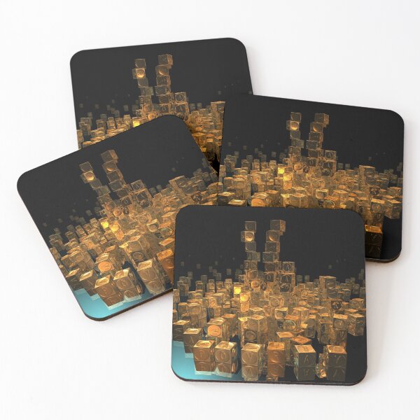 Item preview, Stacked Gold: POV RAY CGI! designed and sold by calcpage.