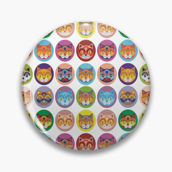 Item preview, Cute cats cat pattern designed and sold by ArtfulGiftShop.
