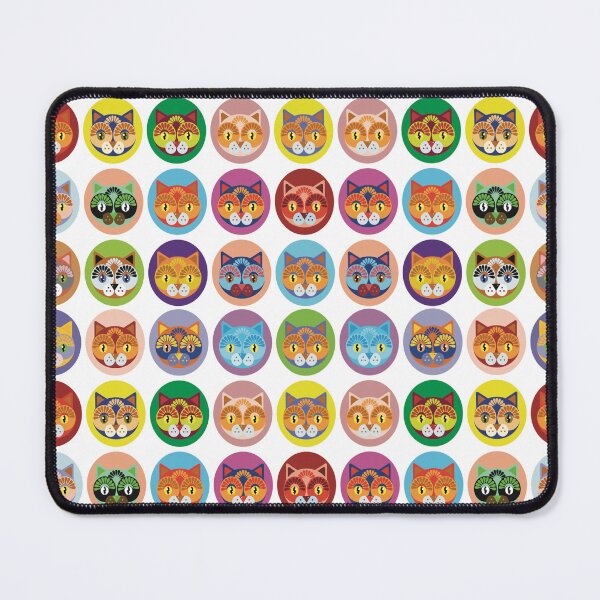 Item preview, Cute cats cat pattern designed and sold by ArtfulGiftShop.