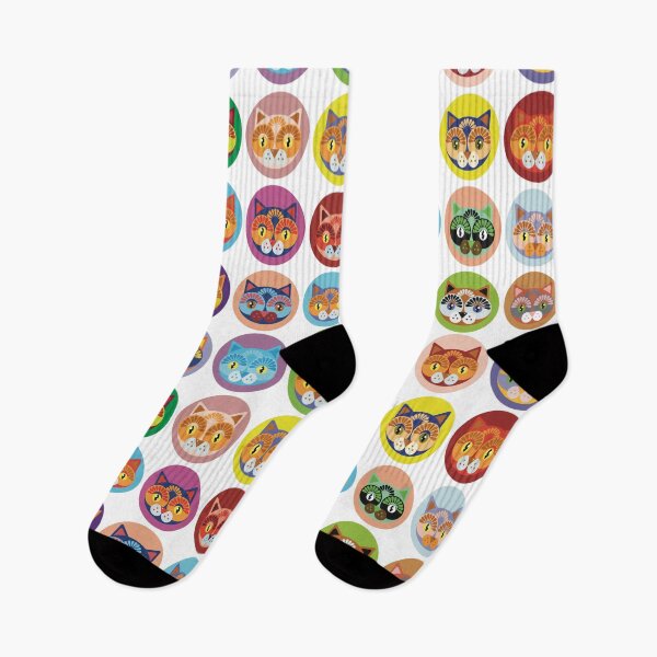 Item preview, Cute cats cat pattern designed and sold by ArtfulGiftShop.