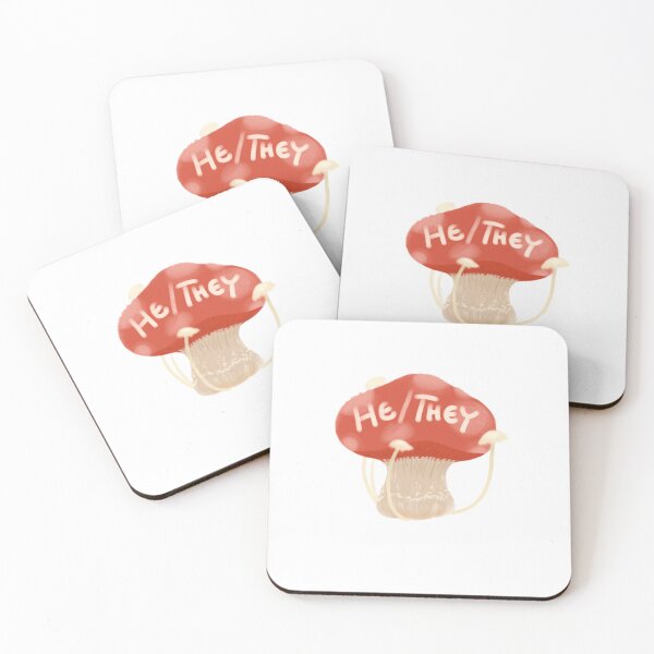 Item preview, He/They Mushroom designed and sold by MattyOakley.