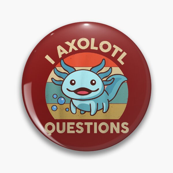 Item preview, I Axolotl Questions Funny Axolotl Plush Cute Axolotl  designed and sold by RavenApparell.