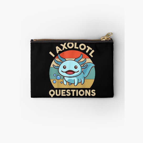 Item preview, I Axolotl Questions Funny Axolotl Plush Cute Axolotl  designed and sold by RavenApparell.