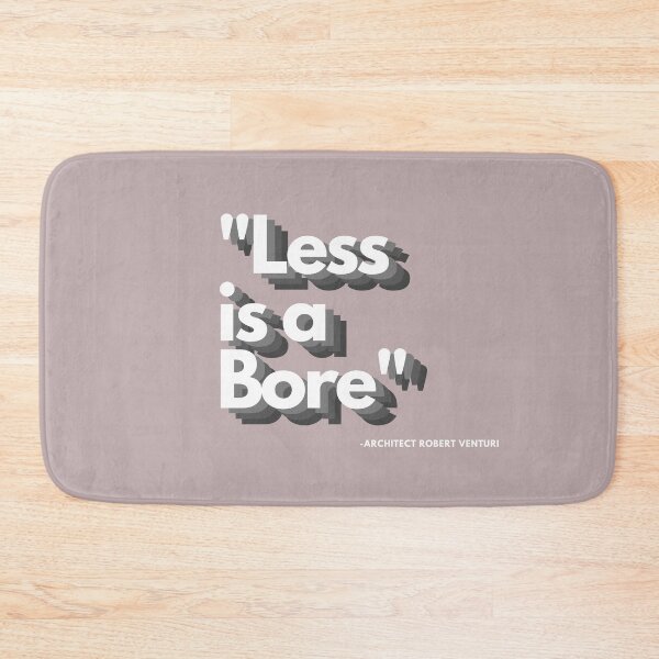 Item preview, Less is Bore (White Font) designed and sold by PinselArts.