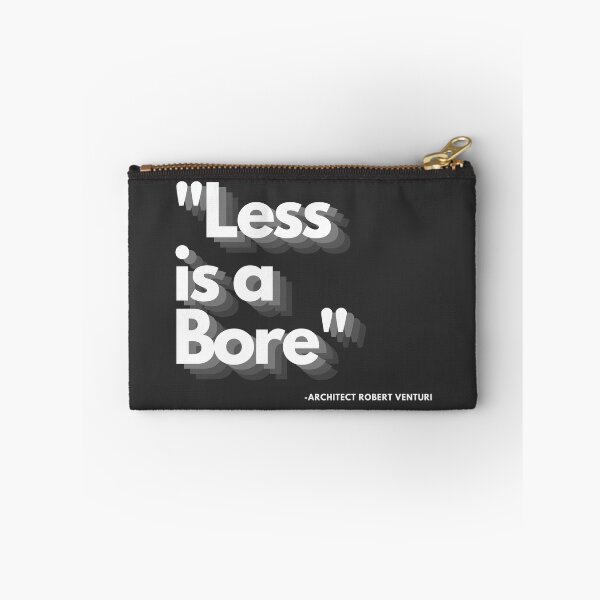 Item preview, Less is Bore (White Font) designed and sold by PinselArts.
