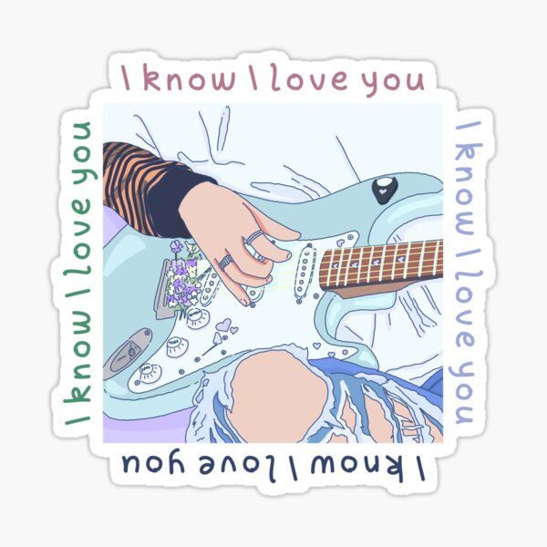 Artikel-Vorschau von TXT - ICH WEISS, DASS ICH DICH LIEBE, designt und verkauft von MomosDrawing.