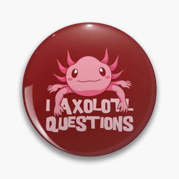 Item preview, l Questions Amphibian Funny Axolotl designed and sold by RavenApparell.