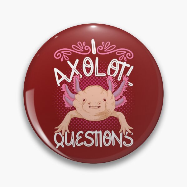 Item preview, Mexican Salamander I Axolotl Questions Axolotl designed and sold by RavenApparell.