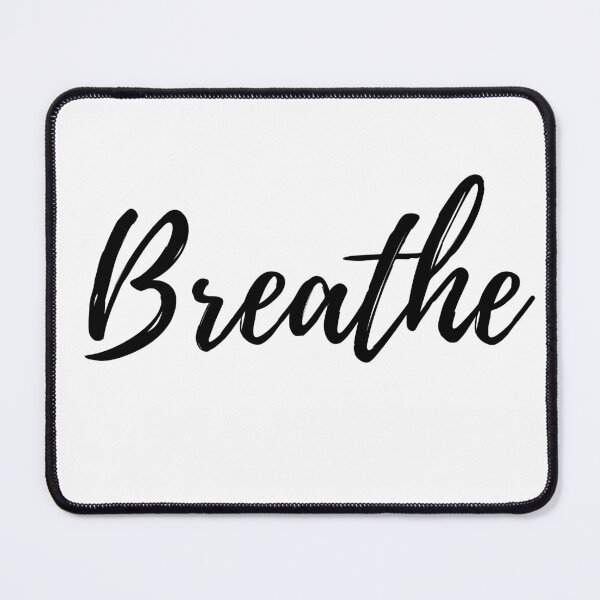 Item preview, Just Breathe - Motivational Affirmation Mantra designed and sold by ActionFocus.