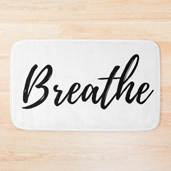 Item preview, Just Breathe - Motivational Affirmation Mantra designed and sold by ActionFocus.