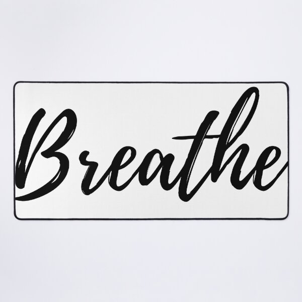 Item preview, Just Breathe - Motivational Affirmation Mantra designed and sold by ActionFocus.
