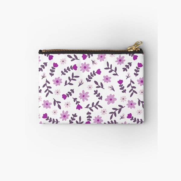Item preview, Purple Flower Pattern (purple/white) designed and sold by Design Minds Boutique.