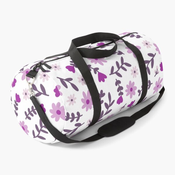 Item preview, Purple Flower Pattern (purple/white) designed and sold by Design Minds Boutique.