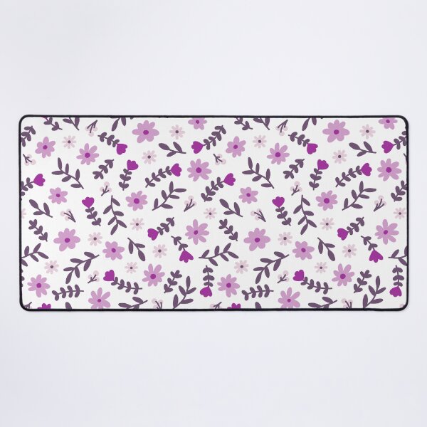 Item preview, Purple Flower Pattern (purple/white) designed and sold by Design Minds Boutique.