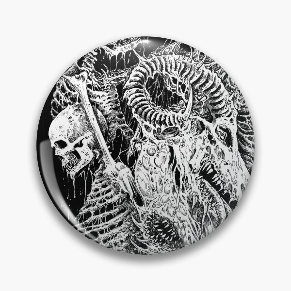 Item preview, Death Metal Skeleton Mass organic mixed horrific figure designed and sold by DRK7DSGN.