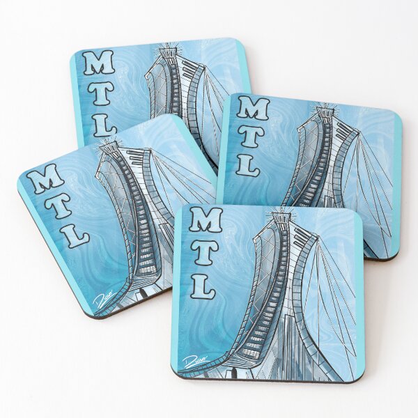 Item preview, Montreal, handpainted olympic stadium designed and sold by dusso.