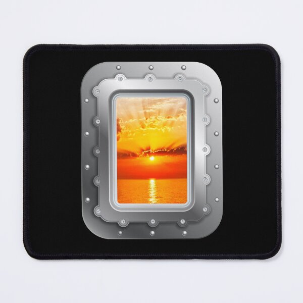 Item preview, Ship, plane, window Porthole, "Sunset View" designed and sold by 13thstreet.