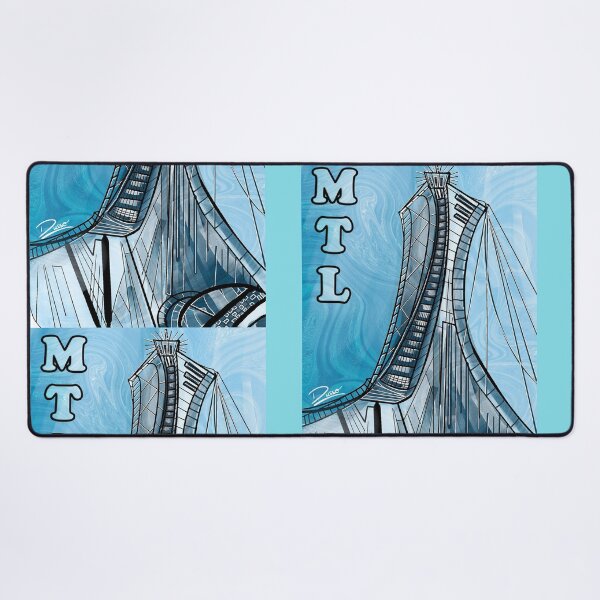 Item preview, Montreal, handpainted olympic stadium designed and sold by dusso.