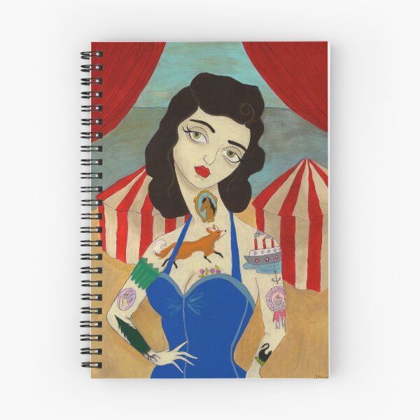 Item preview, Tattooed Lady designed and sold by Amanda Laurel Atkins.