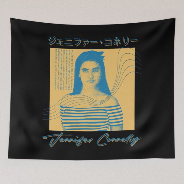 Item preview, Jennifer Connelly T-ShirtJennifer Connelly   • Retro Aesthetic Design designed and sold by EdnaCatona.