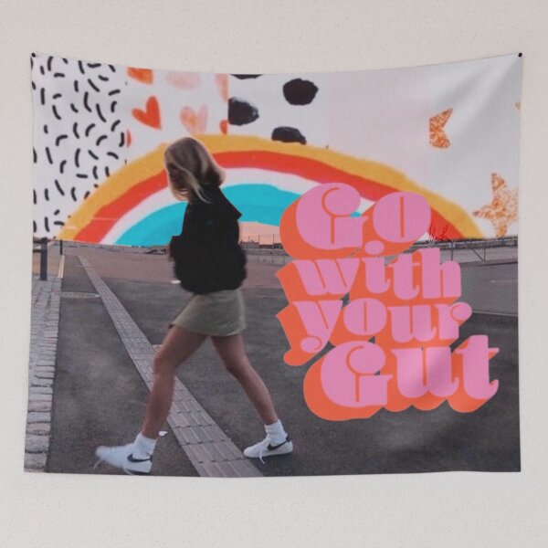 Item preview, GO WITH YOUR GUT designed and sold by ilanaarosee.