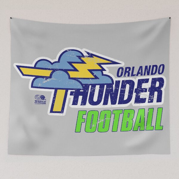 Item preview, Distressed Orlando Thunder Football designed and sold by TeeArcade84.