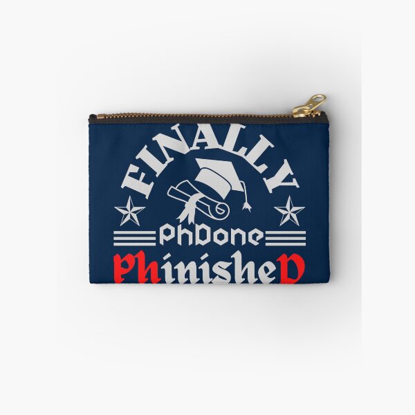 Item preview, Finally Phinished -Phd done - Phd graduation - white lettering  designed and sold by ramazis.