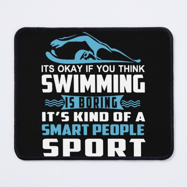 Item preview, Swimming Is Boring Smart People Sport Tshirt Classic T-Shirt designed and sold by dianemiriami6.