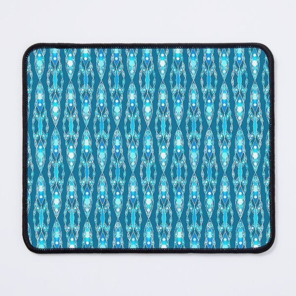 Item preview, Tribal Inspired Batik, Ocean Blue and Aqua designed and sold by Marymarice.