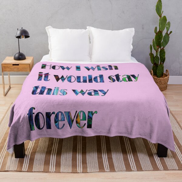 Item preview, How I wish it would stay this way forever- quote designed and sold by PraArts2002.