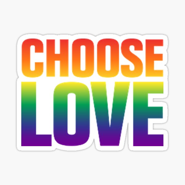  Choose love Buffalo Bills logo t shirt and logo Sticker for Sale by