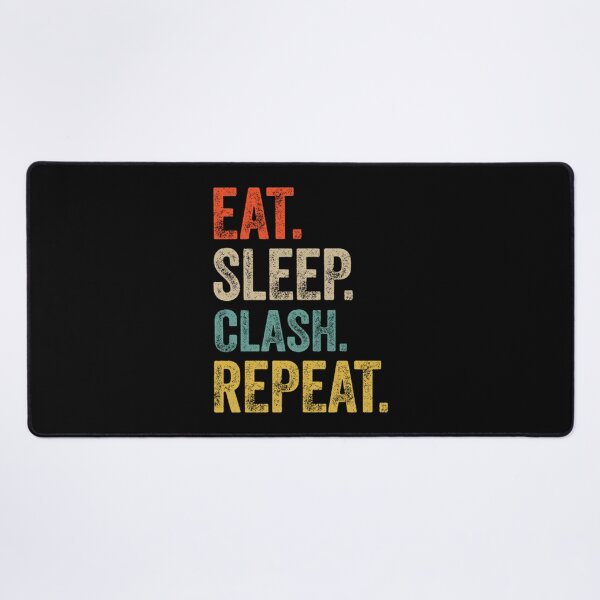 Item preview, Clash Of Clans T-ShirtEat sleep clash repeat retro vintage designed and sold by MatthusDeligt.
