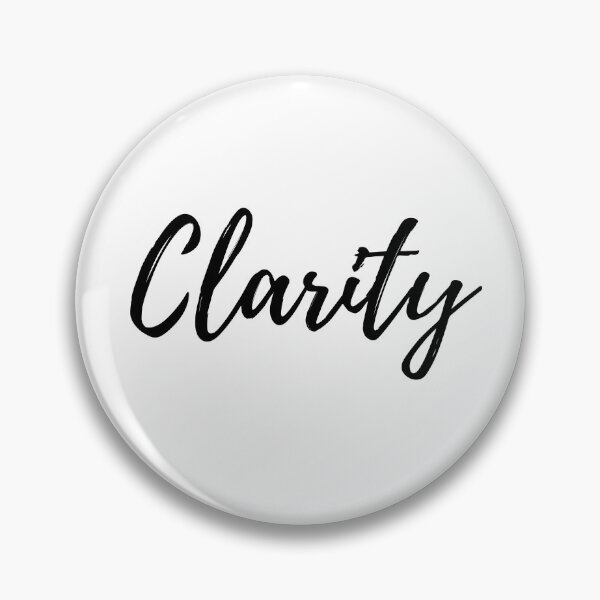 Item preview, I can see clearly now - Clarity - Motivational Word designed and sold by ActionFocus.