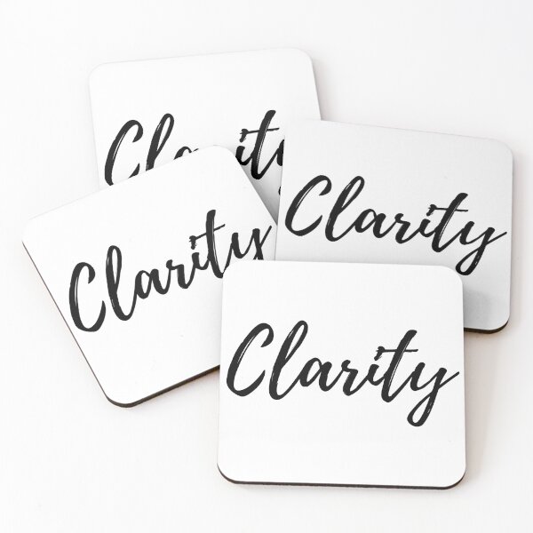 Item preview, I can see clearly now - Clarity - Motivational Word designed and sold by ActionFocus.