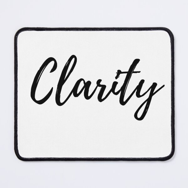 Item preview, I can see clearly now - Clarity - Motivational Word designed and sold by ActionFocus.