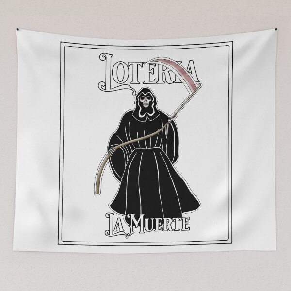 Item preview, Loteria - La Muerte designed and sold by bigolclown.