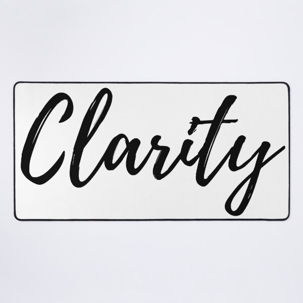 Item preview, I can see clearly now - Clarity - Motivational Word designed and sold by ActionFocus.