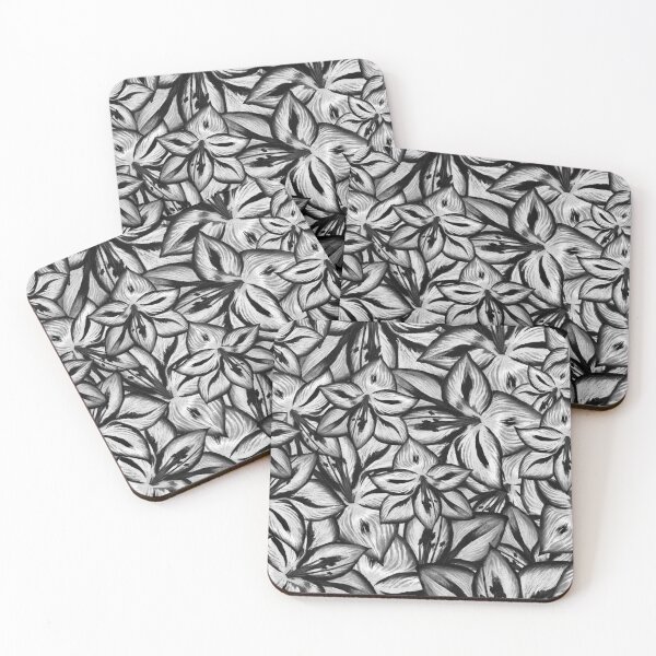 Item preview, Amaryllis decorative exotic flowers seamless pattern designed and sold by AleFairyland.