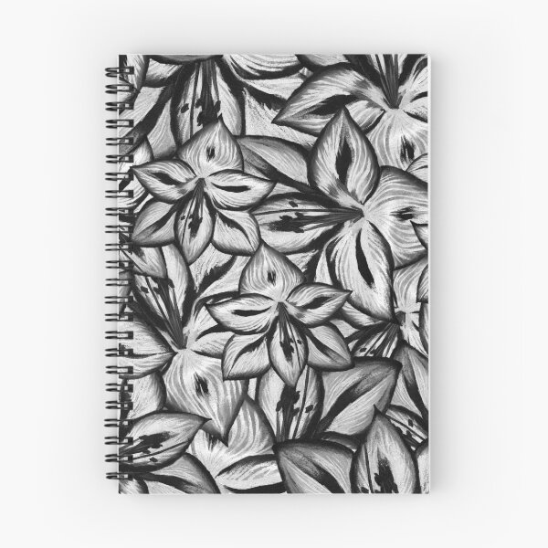 Item preview, Amaryllis decorative exotic flowers seamless pattern designed and sold by AleFairyland.
