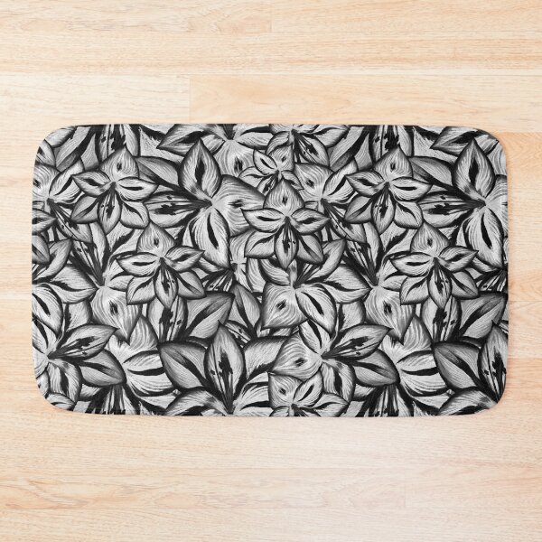 Item preview, Amaryllis decorative exotic flowers seamless pattern designed and sold by AleFairyland.