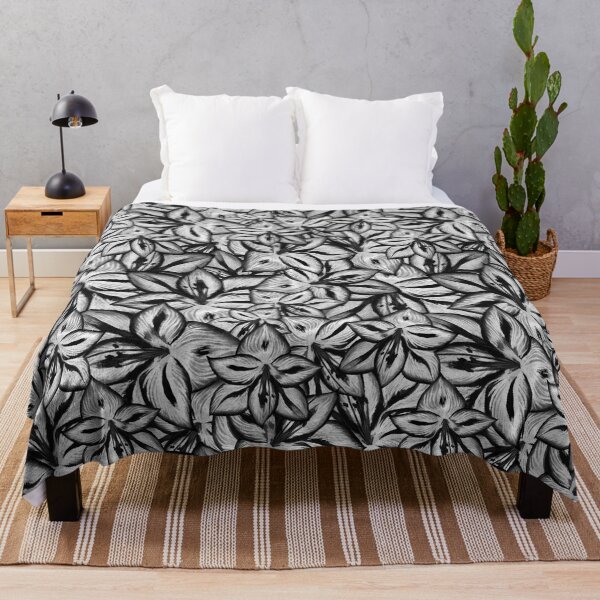 Item preview, Amaryllis decorative exotic flowers seamless pattern designed and sold by AleFairyland.